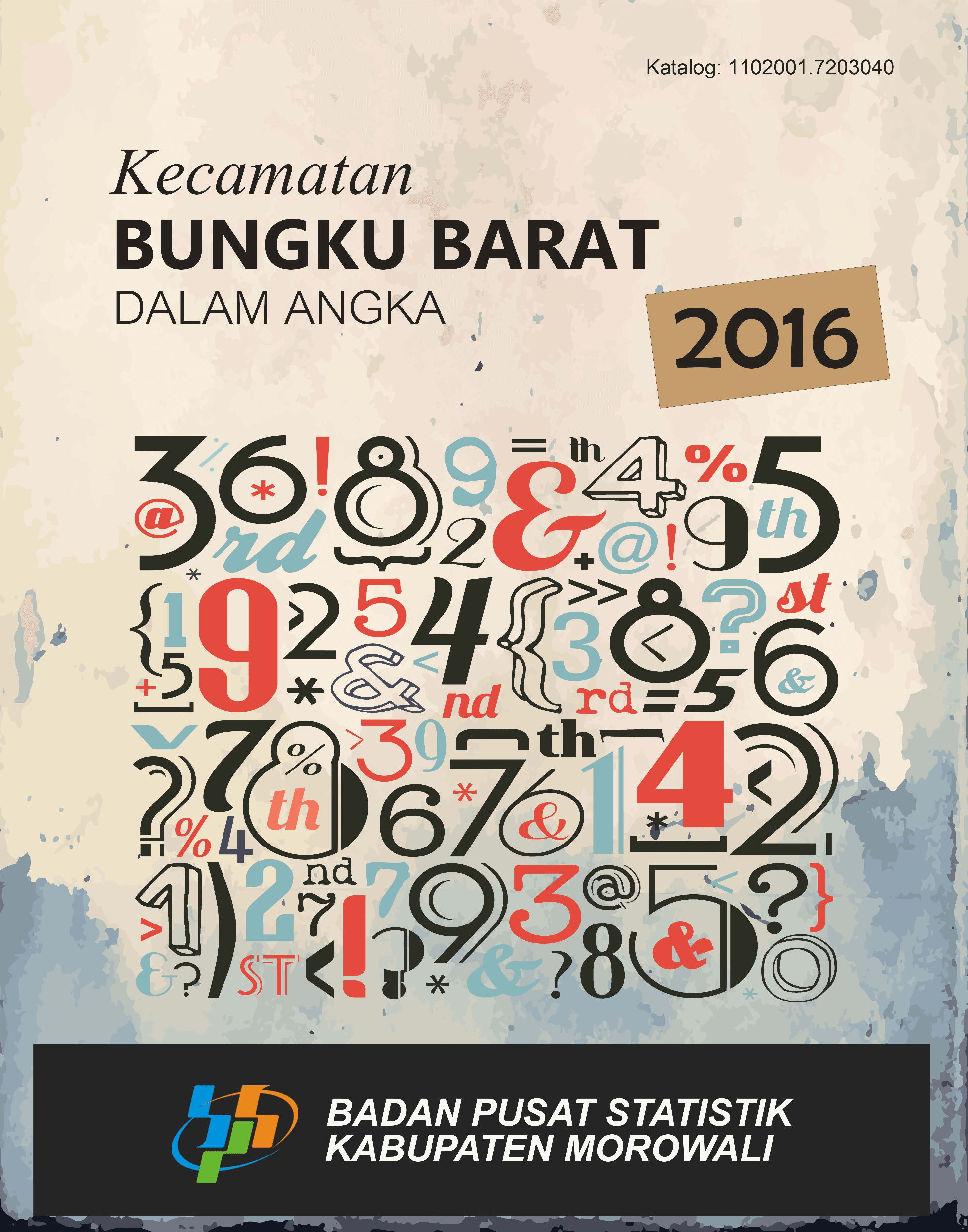 Bungku Barat Subdistricts in Figures 2016